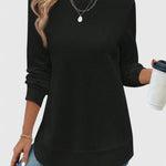 Nadyalyn | Elegant O-Neck Long Sleeve