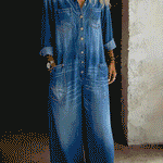 Scarlett | Comfort Denim Jumpsuit