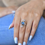 French Style Inlaid Banquet Ring