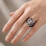 Garden Radiance Enamel Ring