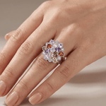 Rainbow Spectrum Silver Ring