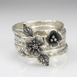 Vintage Garden Floral Ring