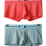2 Pack Separated Pouch Comfy Mens Boxer Briefs