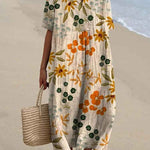 Audrey | Floral Comfort Maxi Dress