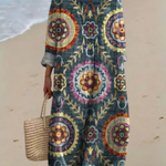 Ashley - Geometric Vintage Dress