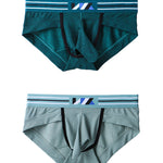2 Pack Soft Separated Pouch Mens Briefs