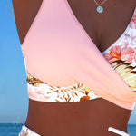 Jolina - Floral Wrap Bikini Set