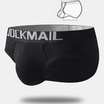 2 Pack Men's Sexy Cotton Support Contour Pouch Briefs