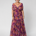 Ava | Off-Shoulder Flow Midi Dress