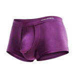 Men's Double Pouch Underwear Separate Pouch Modal Trunks