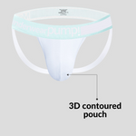 2 Pack Men's 3D Pouch Open-Back Jockstraps