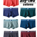 2 Pack Separated Pouch Comfy Mens Boxer Briefs