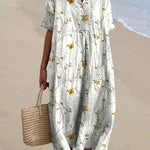 Audrey | Floral Comfort Maxi Dress
