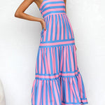 Rosalyn | Color Block Maxi Dress