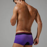 Men’s Spliced Lines Trunks in Ombre