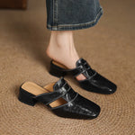 Alayna | Genuine Leather Mules