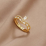 Modern Chic Aura Ring