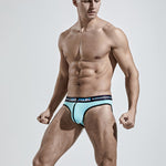 3 Pack Men's Seamless Ice Silk Comfy Underwear