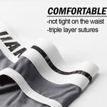 3 Pack Men's Seamless Ice Silk Comfy Underwear
