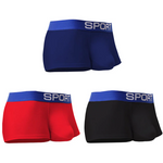 3 Pack Men's Structured Support Pouch Comfort Trunks