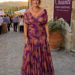 Ava | Off-Shoulder Flow Midi Dress