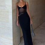 GUADALUPE™ – Classy Sleeveless Cut-Out Bodycon Sheer Dress