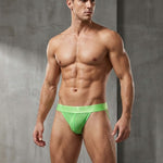 2 Pack Men's Feather-Soft Texture Breathable Sexy U-Pouch Lifting Effect Jockstraps
