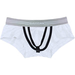 3 Pack Men’s Sexy Cutout Trunks with Lift-up Pouch