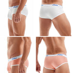 2 Pack Men's Thread Cotton Pouch Briefs