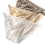 3 Pack Men's Full-Coverage Comfortable Luxury High-Cut Bikinis