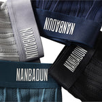 2 Pack Men's Soft-Touch Waistband Movement-Friendly Stretch Fit Boxer Briefs