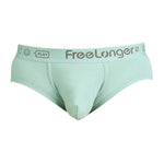 FreeLonger Men’s Soft Cotton Support Pouch Trunks