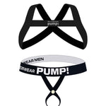 Men's Sporty Cut Anti-Chafing Stretch Fit Shoulder Strap & Underwear