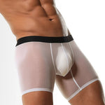 2 Pack Men’s Breathable Athletic Mesh Boxer Briefs