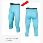 3 Pack Men's Solid Color All-Season Durability & Utility Activewear Tights