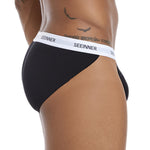 3 Pack Men's Sporty Comfy Waistband Briefs