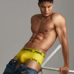 2 Pack Men's Supportive Pouch Low-Rise Trunks