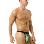 3 Pack Men's Mesh Breathable Supportive Pouch Lightweight Thongs