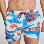 Men’s Summer Printed Quick Drying Board Shorts