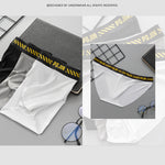 3 Packs of Men's Breathable Sports Ice Silk Seamless Briefs