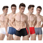 4 Pack Men’s Breathable Mesh Trunks with Antibacterial Fabric