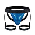 Men's Second-Skin Feel Adjustable Skin-Friendly Chafe-Free Design Shoulder Strap & Jockstrap
