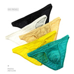 3-pack Men's Low-rise Sexy Mesh Lace Briefs