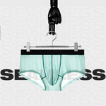 4 Pack Men's Moisture-Wicking Ice Silk Breathable Stretch Fit Trunks