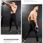 Body-Tight Running Fitness Pants for Men