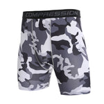 3 Pack Men's Trendy Prints Quick-Dry High-Stretch Snug Fit Activewear Tights