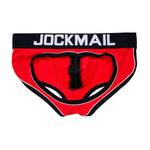 2 Pack Men's Workout Ready Color-Block Sporty Cut Odor-Control Jockstraps