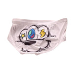 2 Pack Men's Cartoon Print Low-Rise Trunks – Seamless & Lightweight Fit
