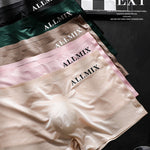 2 Pack ALLMIX Men's Seamless 3D Convex Pouch Trunks