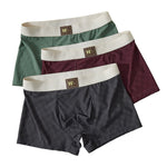 4 Pack Men's Light-Luxury Loose Fit Breathable & Comfortable Trunks